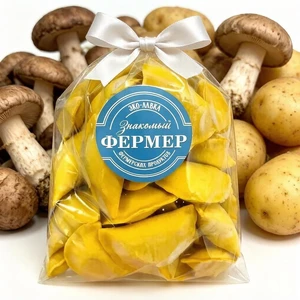 Вареники с картофелем и белыми грибами п/ф