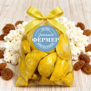 Вареники с творогом и изюмом п/ф