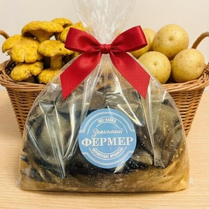 Вареники с лисичками и картофелем